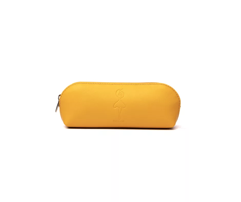 Funda de Gafas Amarillo Mostaza
