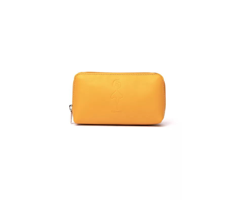 Monedero Billetero Amarillo