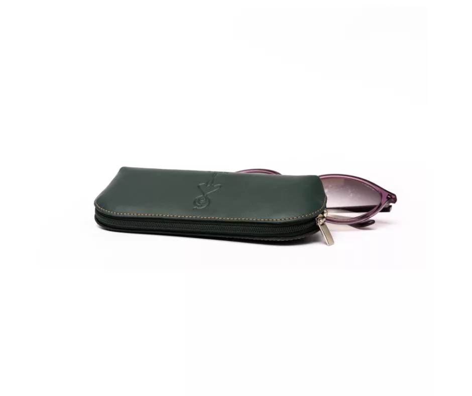 Funda de Gafas Verde Oscuro - Imagen 3