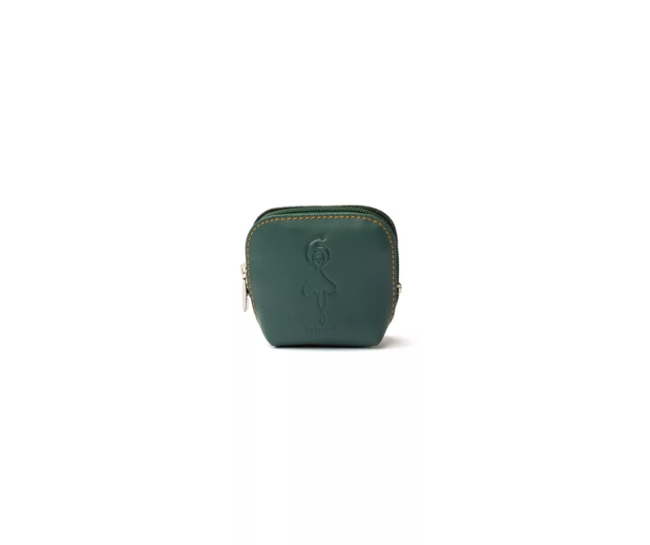 Monedero Pequeño Verde Oscuro